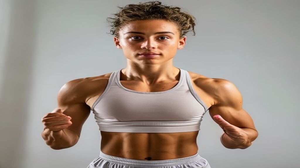 Muscle anatomy diagram for Chin tuck → jaw stretch combo