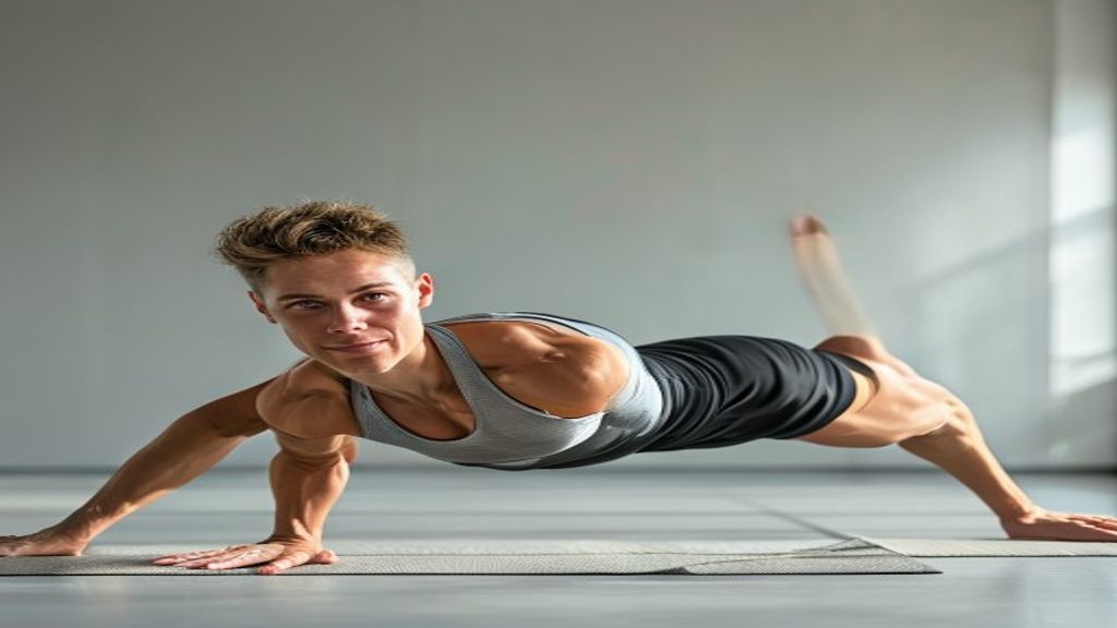 Muscle anatomy diagram for Prone Y raise